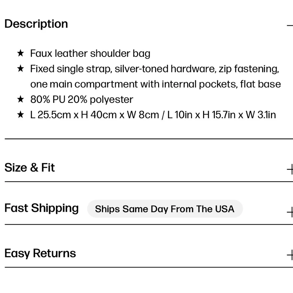 Red Shoulder Bag - Picture 4 of 4
